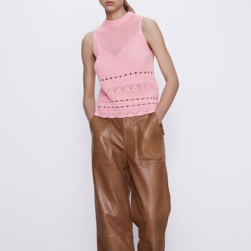 Zara knit top